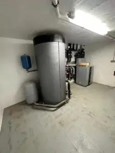 Hygiënebuffer in de technische ruimte, realisatie Aqua & Fire